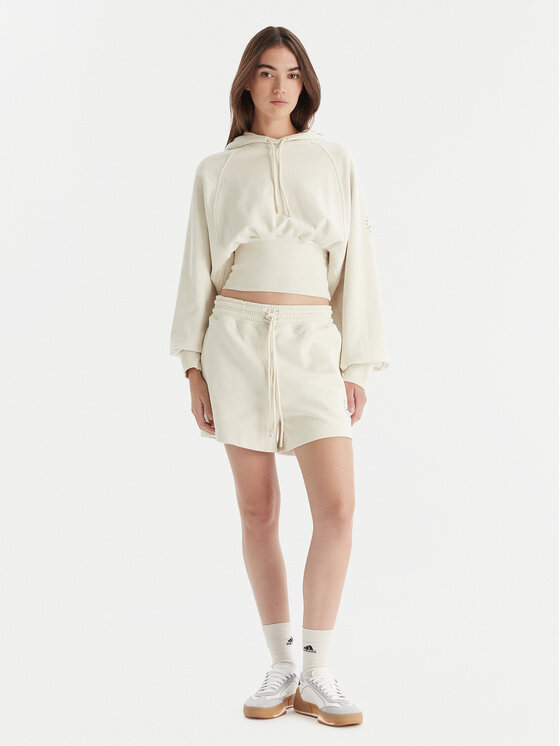 adidas by Stella McCartney adidas by Stella McCartney Felpa KA0640 Beige Loose Fit