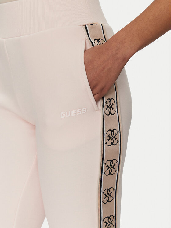Guess Guess Pantaloni trening V2YB15 KB3P2 Roz Regular Fit