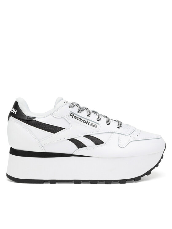 Reebok Sneakersy CLASSIC LEATHER TRIPLE LIFT 100209620 Biela
