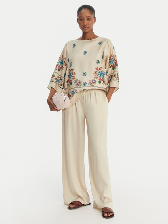 Weekend Max Mara Weekend Max Mara Bluza Samba 2615111062 Écru Loose Fit