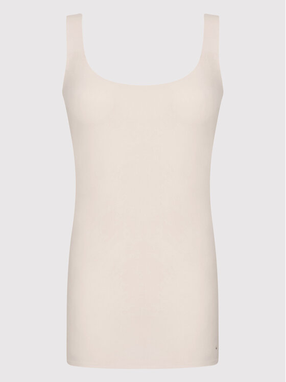 Triumph Triumph Podkoszulek Smart Micro 10211587 Beżowy Slim Fit