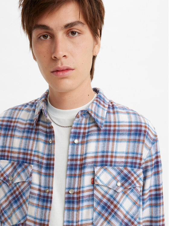 Levi's® Levi's® Cămașă Western A19190022 Alb Loose Fit
