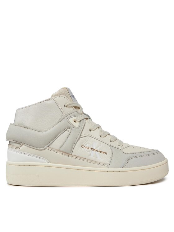 Calvin Klein Jeans Calvin Klein Jeans Tenisice Basket Cupsole High Mix Ml Fad YW0YW01300 Bež