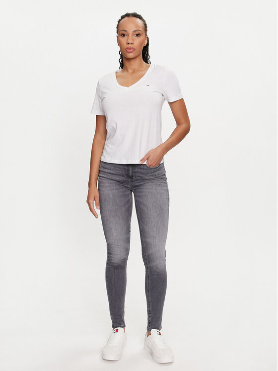 Tommy Jeans Tommy Jeans Jeans hlače Nora DW0DW19253 Siva Skinny Fit