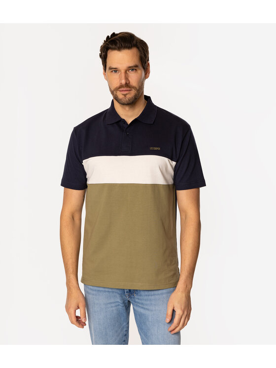 Lee Cooper Lee Cooper Polo TIL 5015 Khaki Regular Fit