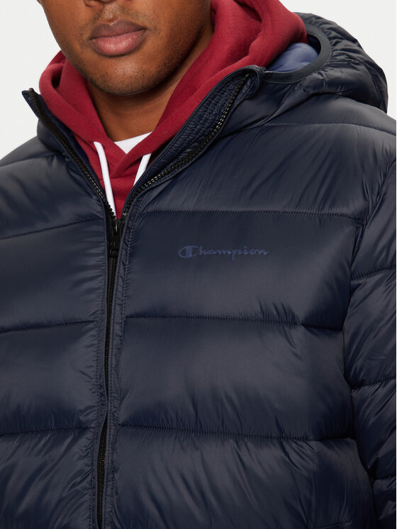 Champion Champion Vatovaná bunda 220342 Tmavomodrá Regular Fit