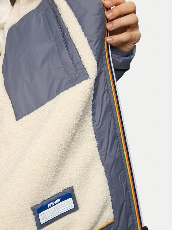 K-Way K-Way Zimné bundy Le Vrai 3.0 Claude K3118TW Modrá Regular Fit