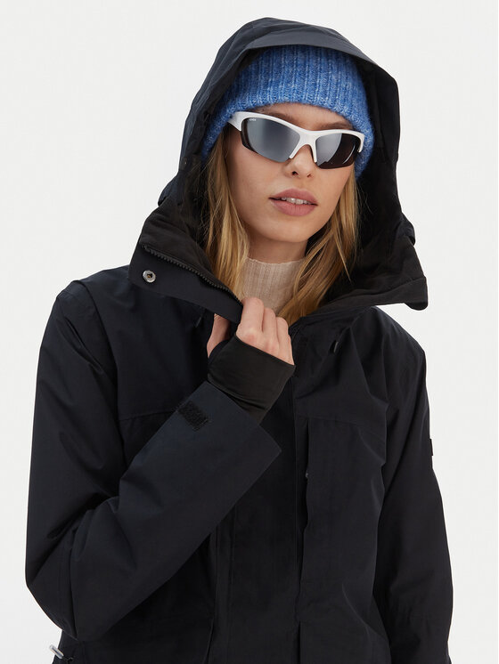 Roxy Roxy Geacă de schi Gore-Tex Stormday ERJTJ03507 Negru Tailored Fit