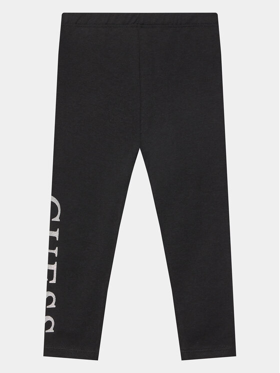 Guess Guess Colanți K3YB01 K82K0 Negru Slim Fit