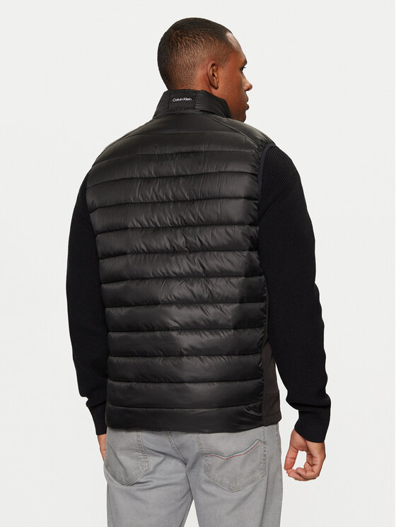 Calvin Klein Calvin Klein Γιλέκο Side Logo K10K108292 Μαύρο Regular Fit