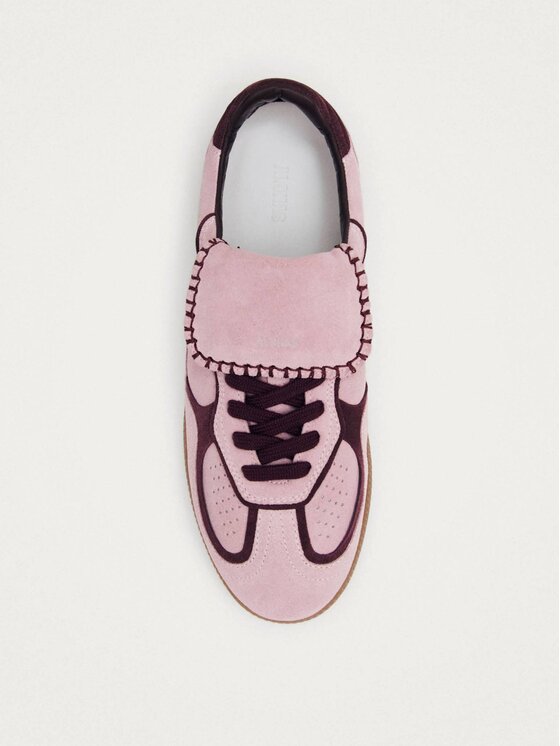 ALOHAS ALOHAS Sneakersy Tb.490 Club Suede Pink Leather Sneakers Różowy