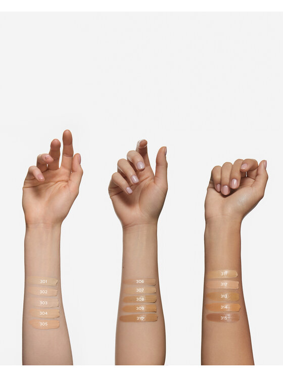 INGLOT INGLOT SPF 50+ Skin Focused Pielęgnacyjny Podkład Tan Rose 312