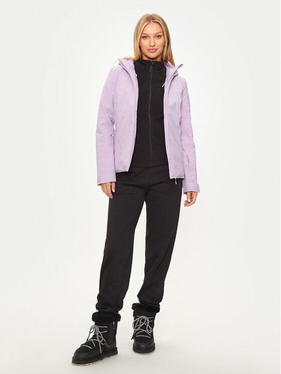 4F 4F Kurtka narciarska 4FWAW24TTJAF572 Fioletowy Regular Fit