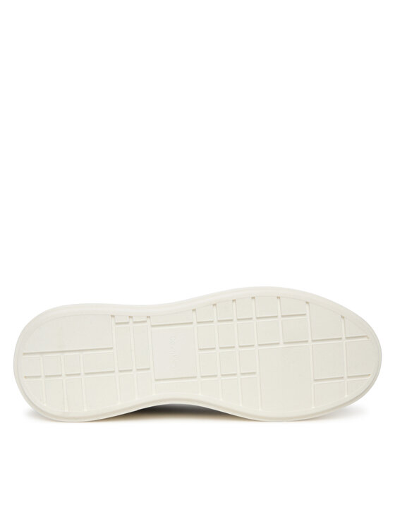 Calvin Klein Calvin Klein Sneakersy Chunky Cupsole Laceup Lth Wn YW0YW01947 Czarny