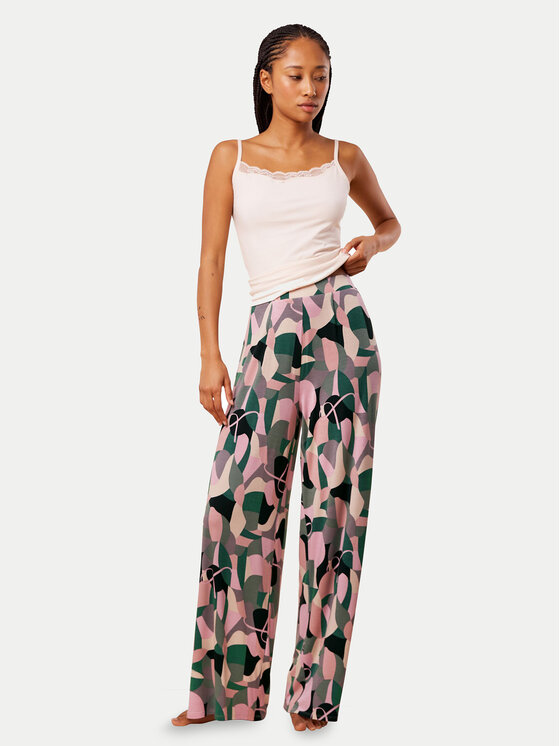 Triumph Triumph Spodnie piżamowe Aura Spotlight 10221403 Kolorowy Relaxed Fit