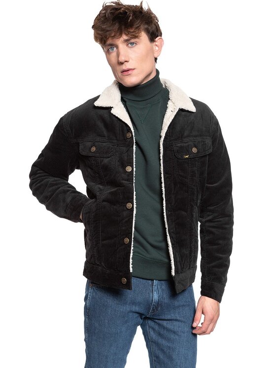 Lee Lee Giubbotto invernale SHERPA RIDER Nero Regular Fit