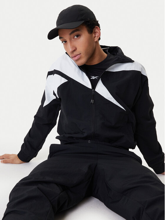 Reebok Reebok Mikina Bailham RK25551CCM Černá Relaxed Fit