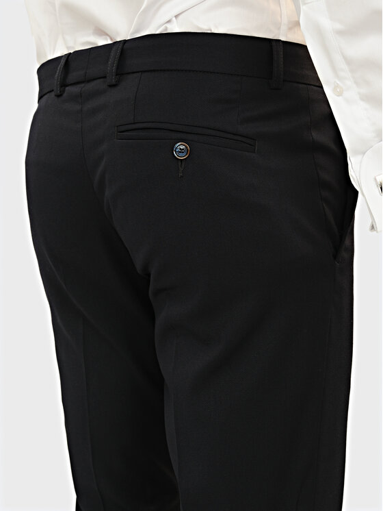 Evenemen Evenemen Spodnie garniturowe Patron Granatowy Slim Fit