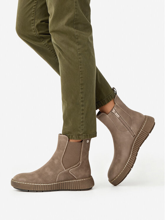 Go Soft Go Soft Klassische Stiefeletten CEO-WS5586-07 Beige