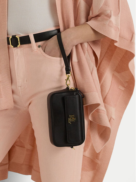LAUREN RALPH LAUREN Lauren Ralph Lauren Ročna torba Marcy 432934353001 Črna