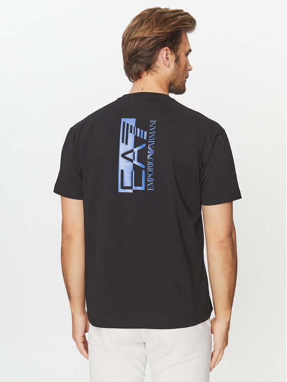 EA7 Emporio Armani EA7 Emporio Armani T-Shirt 6RPT01 PJNVZ 1200 Černá Regular Fit