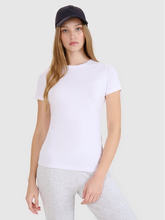 4F 4F T-shirt 4FRMM00TTSHF2709-90S Multicolore Authentic Slim Fit