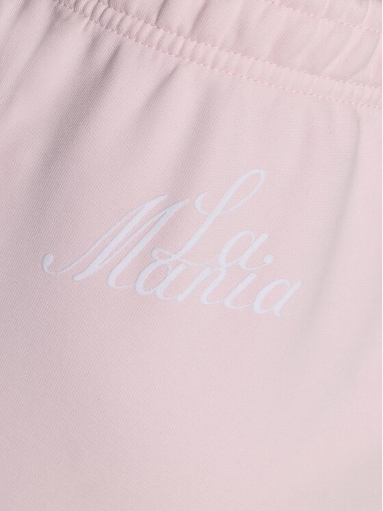 La Mania La Mania Spodnie dresowe MARGOT Różowy Basic Fit