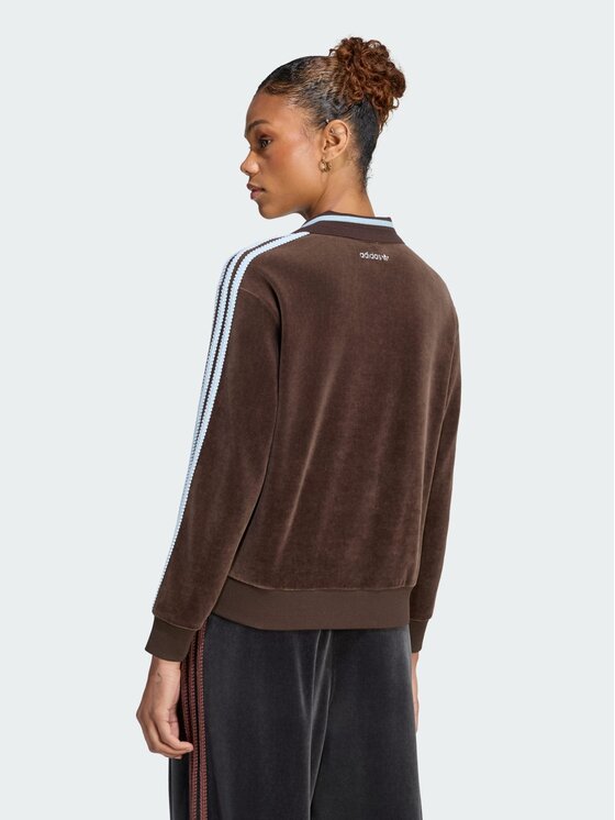 adidas adidas Bluza 170120 Brązowy Loose Fit