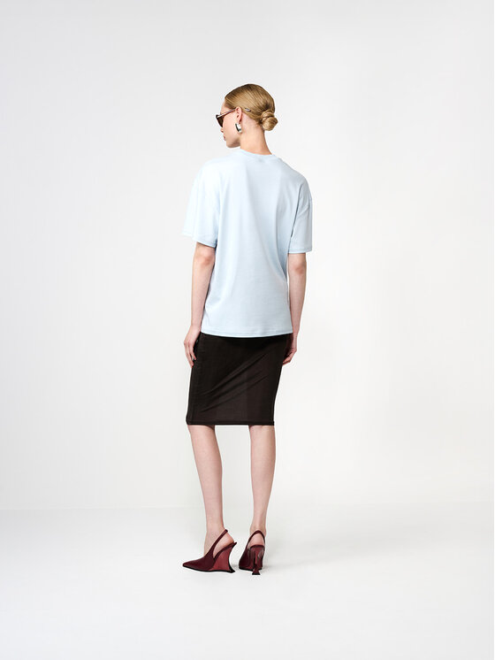 La Mania La Mania T-shirt ALISA Blu Classic Fit