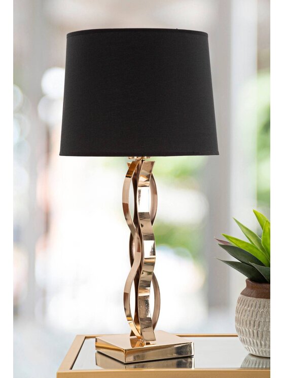 MIAhome MIAhome Lampa stołowa Maganda Złoty