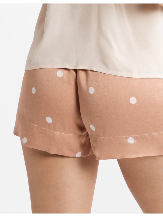Esotiq Esotiq Piżama 40438 Kolorowy Regular Fit