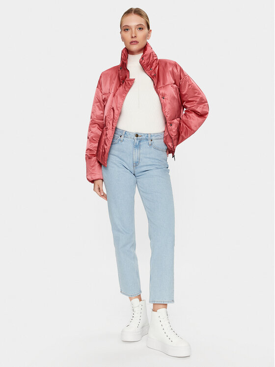 Glamorous Glamorous Žieminė striukė CK6742 Rožinė Regular Fit