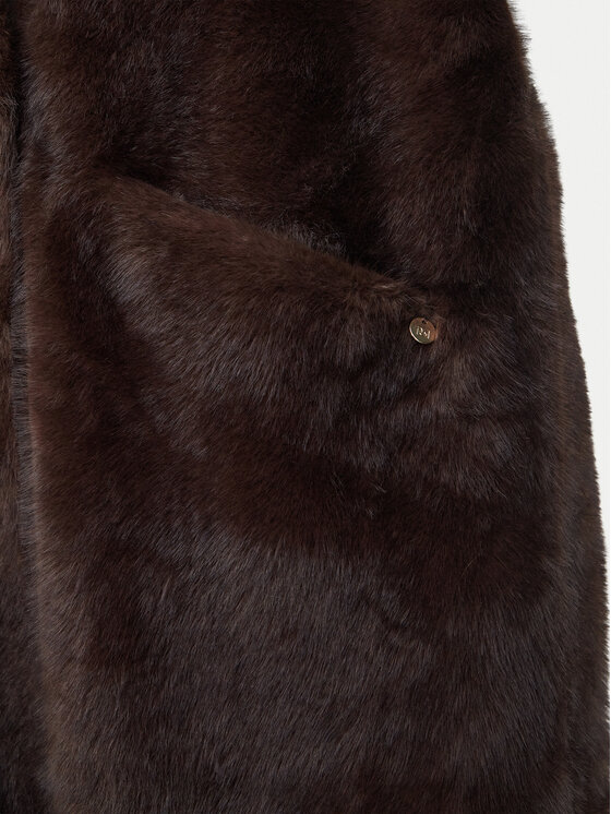 Rinascimento Rinascimento Kažoks CFC0127148003 Tumši brūna Oversize