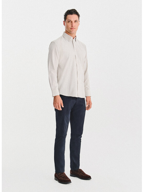 Pako Lorente Pako Lorente Koszula P25WF-1X-030 Beżowy Regular Fit