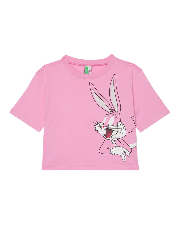 United Colors Of Benetton United Colors Of Benetton Piżama 30960P08S Różowy Regular Fit
