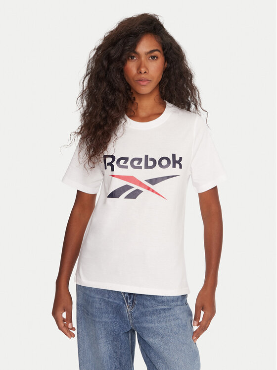 Reebok Reebok T-krekls RK25173CCW Balts Regular Fit