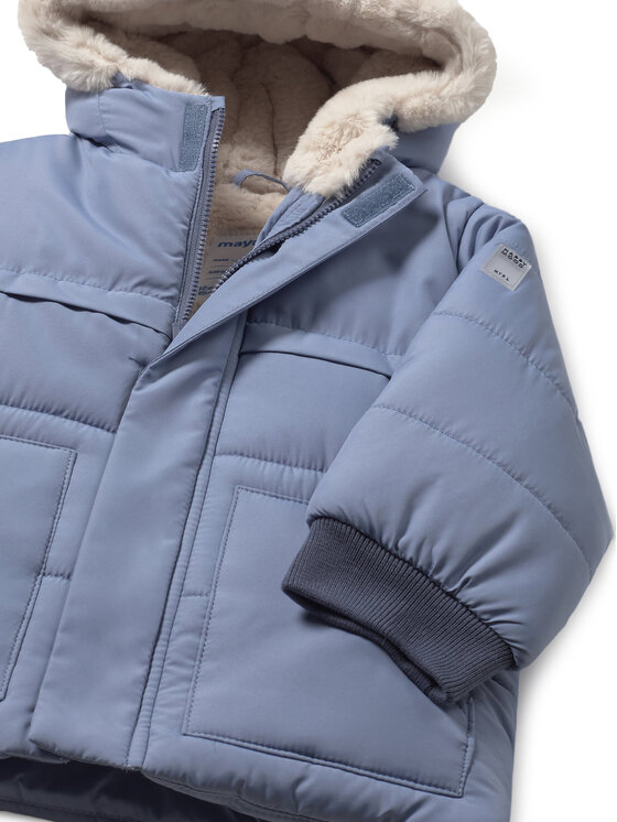 Mayoral Mayoral Žieminė striukė 2424 Mėlyna Regular Fit