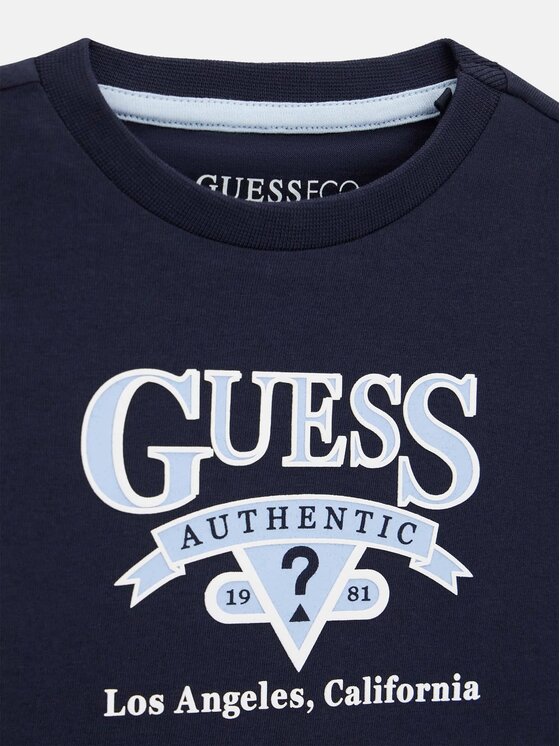 Guess Guess Palaidinė N6YI12 K3800 Tamsiai mėlyna Regular Fit