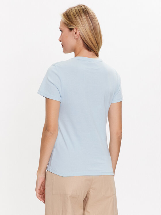 HUGO Hugo T-Shirt 50489117 Modrá Regular Fit