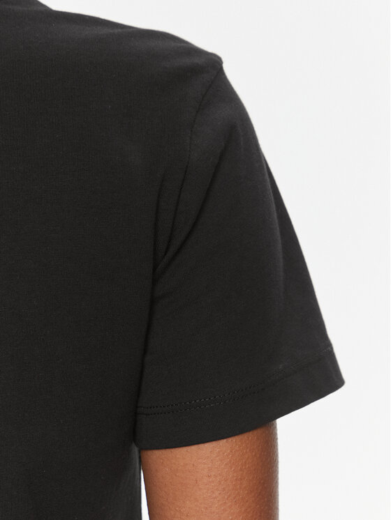 Calvin Klein Jeans Calvin Klein Jeans Tričko Monologo Baby Tee J20J223113 Čierna Slim Fit