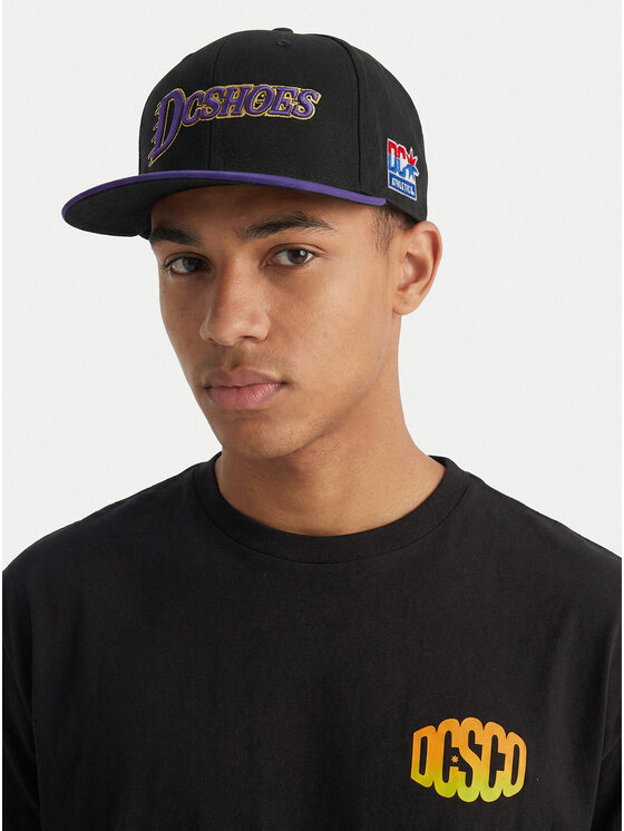 DC Shoes DC Shoes Kepurė su snapeliu Showtime Empire Snapback ADYHA04205 Juoda