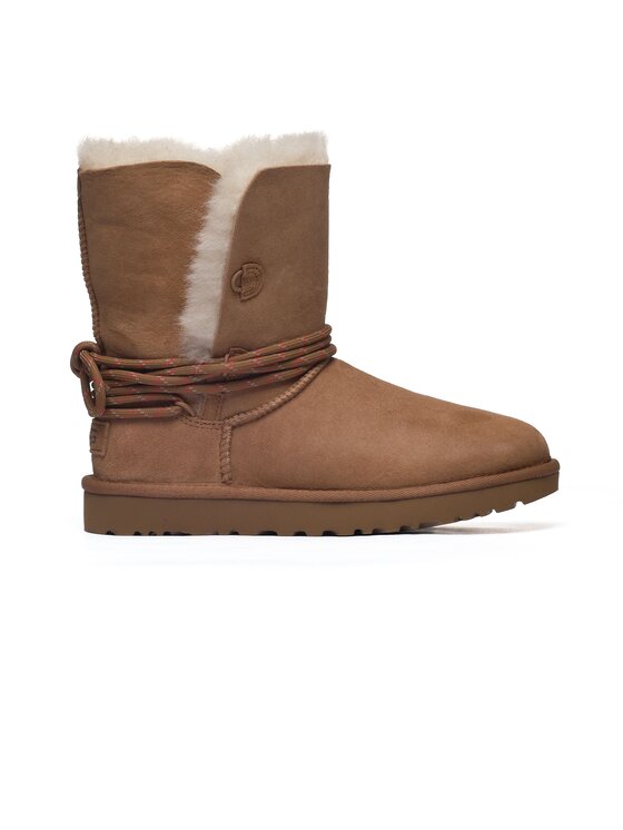 Ugg Ugg Śniegowce Classic Bailey Tie Boot  1171530-CHE Brązowy