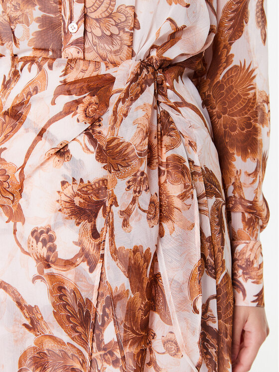 Guess Guess Srajčna obleka W3RK18 WDW52 Bež Regular Fit