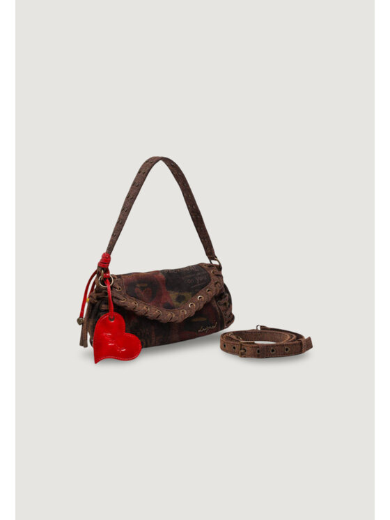 Desigual Desigual Τσάντα BAG_GRAFFIATTO ZARA Μπορντό