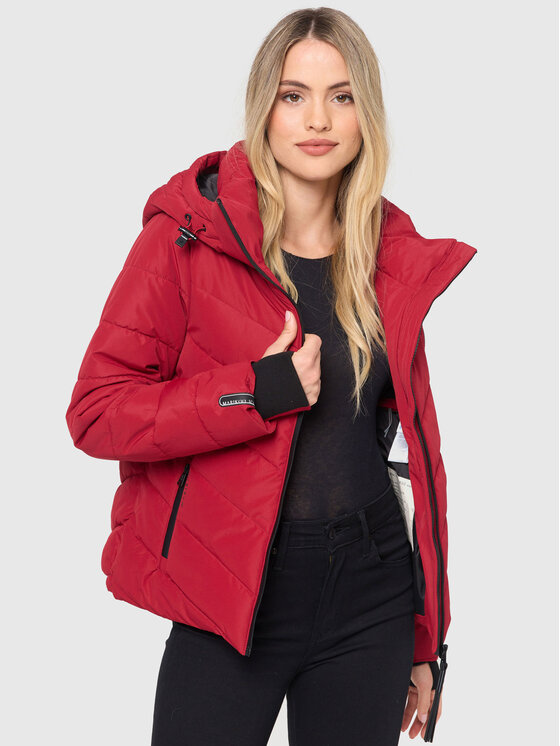 Marikoo Marikoo Kurtka zimowa Samuiaa XVI Czerwony Regular Fit