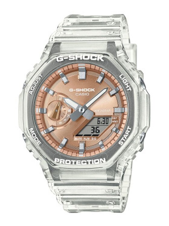 Casio Casio Zegarek GA-2100BM-7A5ER Przezroczysty