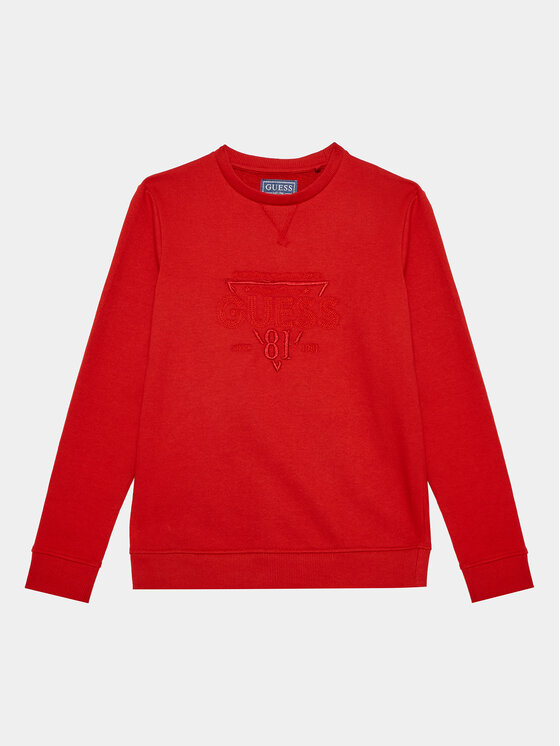 Guess Guess Sweatshirt L3BQ05 KAD74 Rot Regular Fit