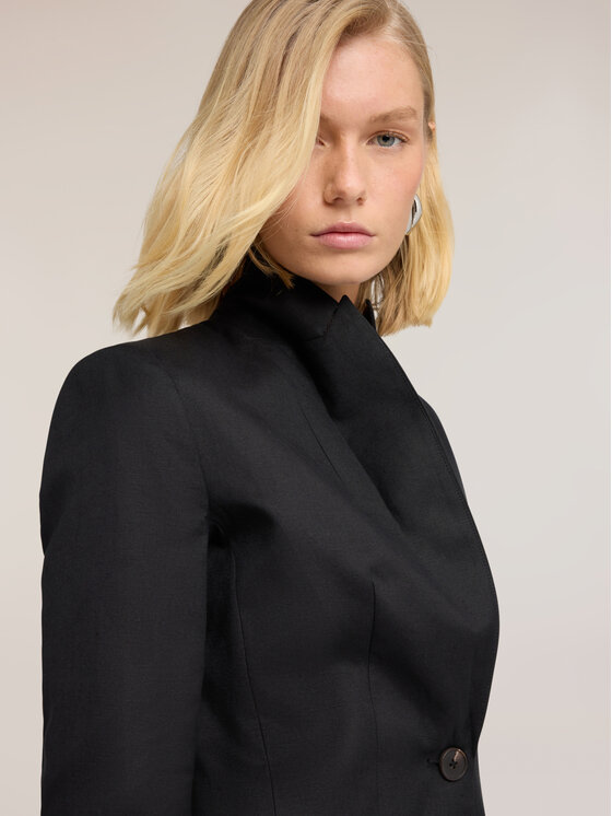 Motivi Motivi Giacca di transizione Q071Q001092N0Z3 Nero Regular Fit