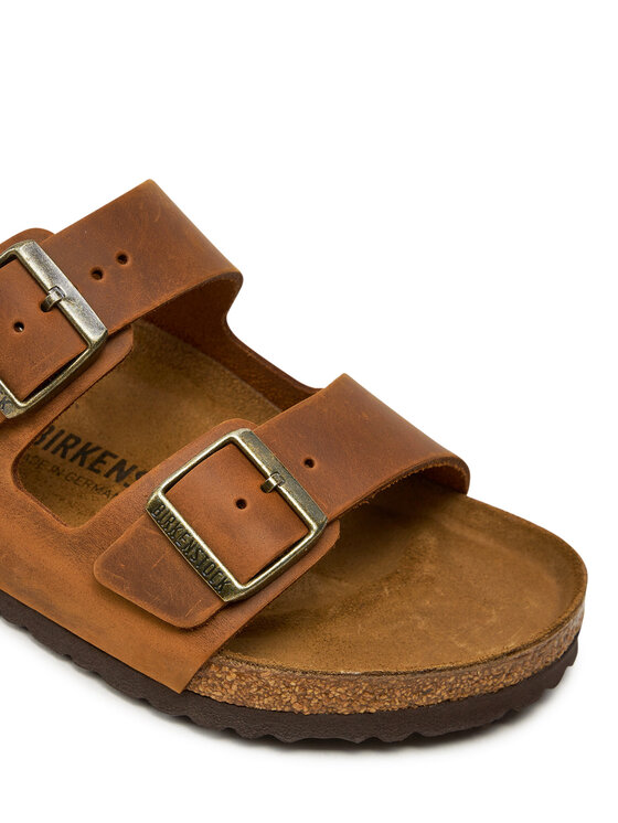 Birkenstock Birkenstock Nazouváky Arizona Leoi 1028272 Hnědá