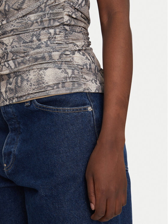 HUGO HUGO Top Doffiano 50537142 Bež Slim Fit
